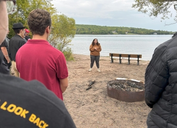 Charlie Kirk Vigil at Michigan Tech